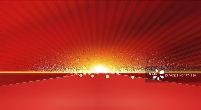 红色大气年会会议背景图片素材