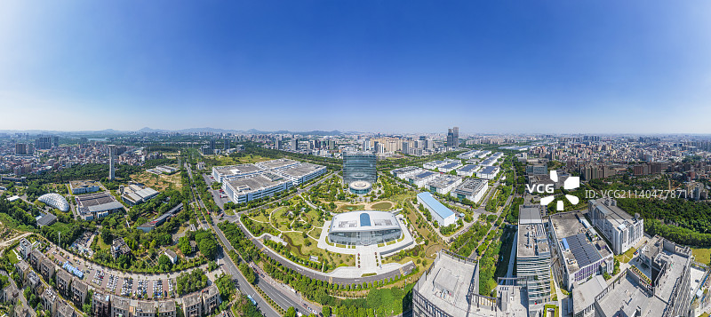 东莞华为南方生产基地 东莞华为南方工厂 东莞松山湖北区图片素材