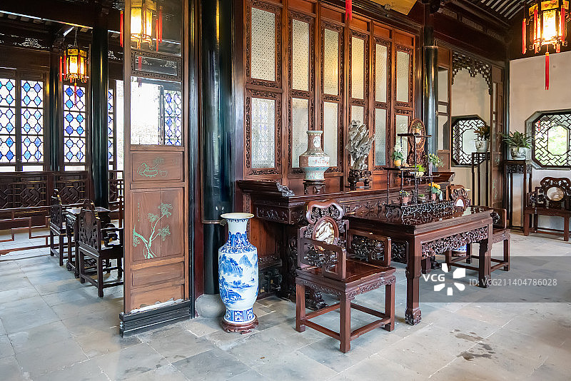 中国古代的厅堂图片素材