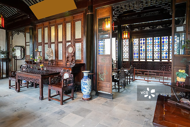 中国古代的厅堂图片素材