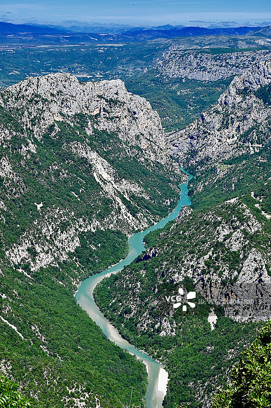 法国艾吉讷景观鸟瞰图片素材