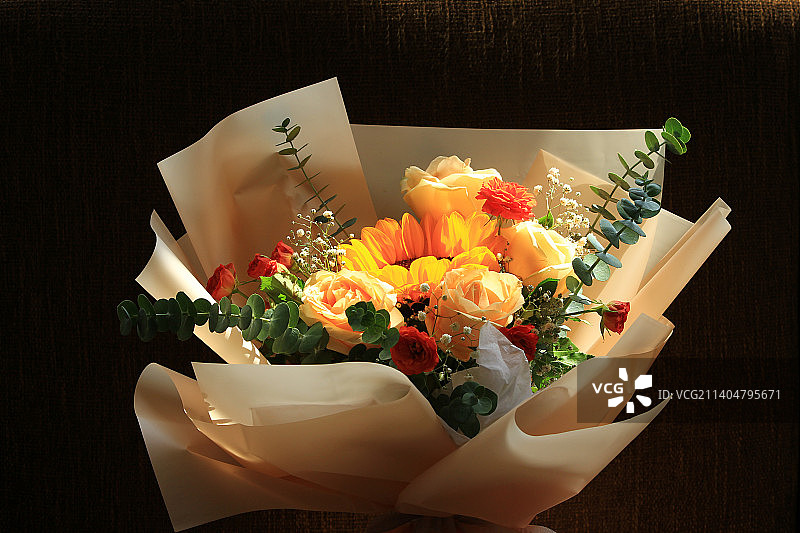 生日鲜花花束图片素材