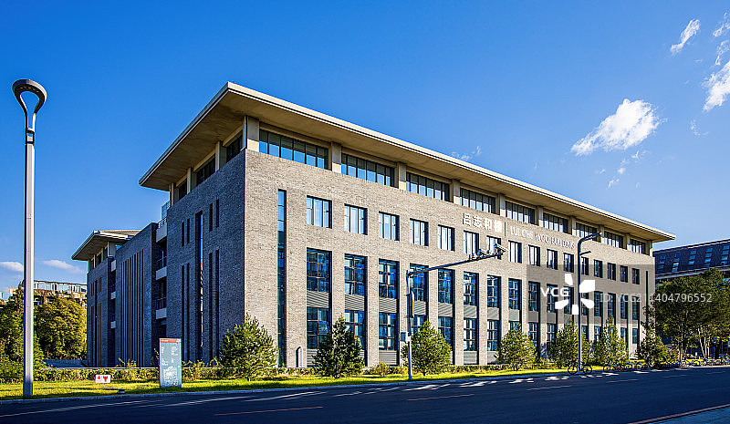 北京大学生命科学园吕志和楼图片素材