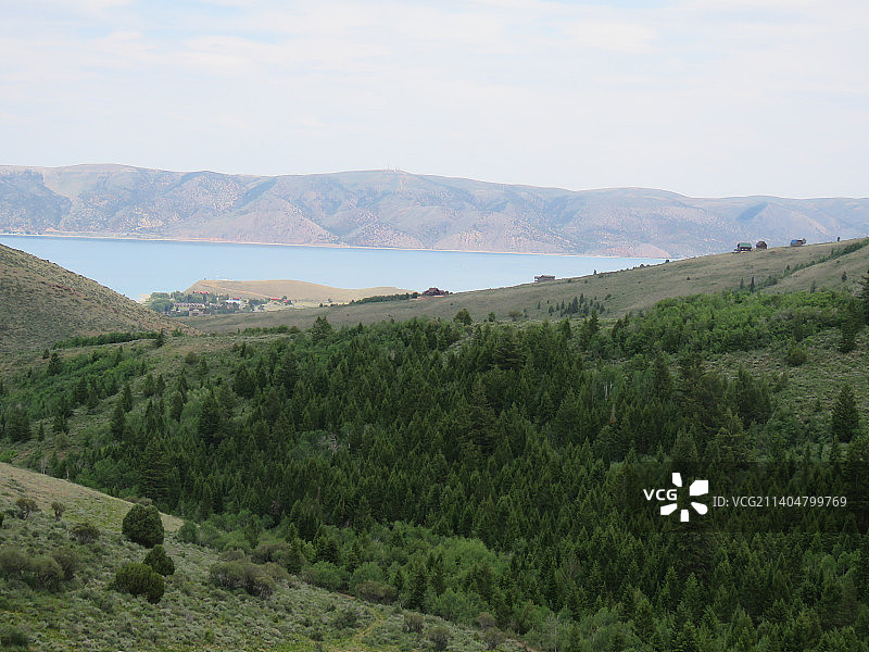 美国熊湖景观图片素材