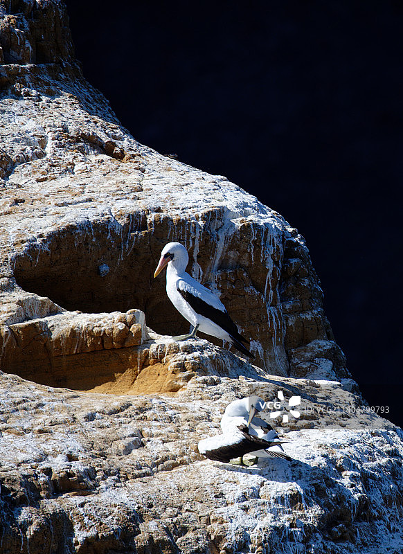 雪山映衬着天空的风景图片素材