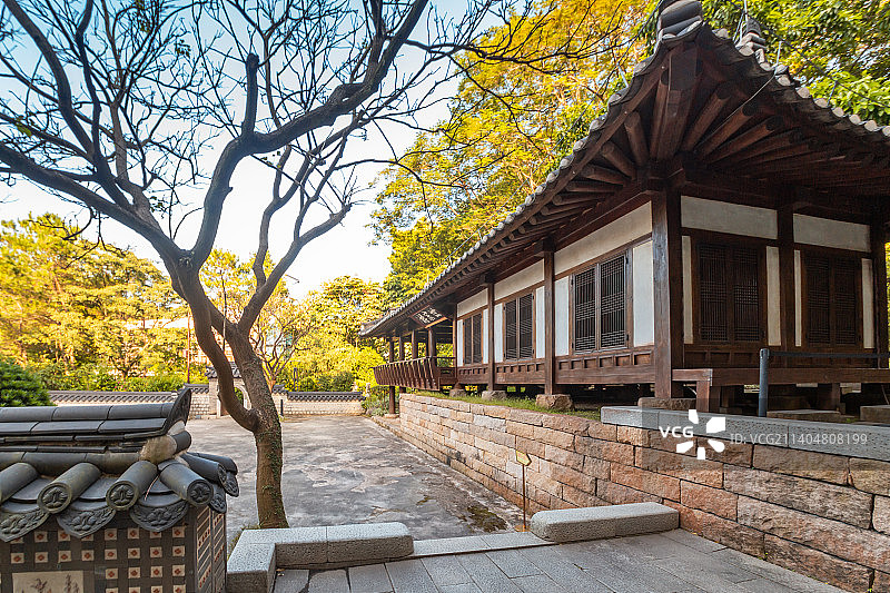 广东省广州市越秀公园世宗楼风景图片素材