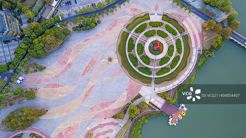 江宁百家湖凤凰广场图片素材