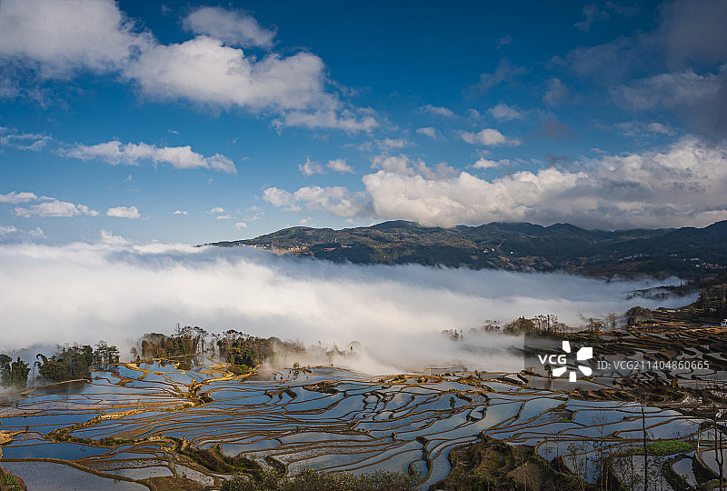 中国云南红河州元阳梯田图片素材
