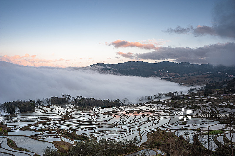 中国云南红河州元阳梯田图片素材