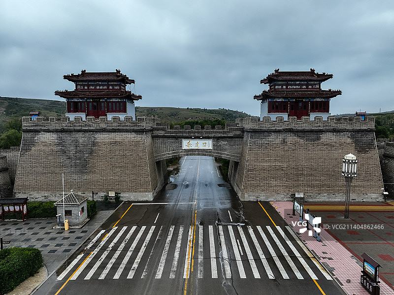 山西杀虎口古长城图片素材