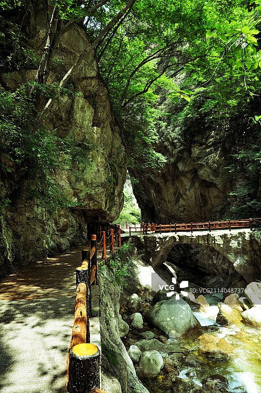 西安太平国家森林公园风光图片素材