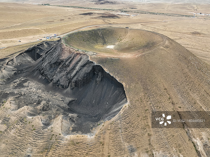 乌兰察布乌兰哈达火山地质公园图片素材