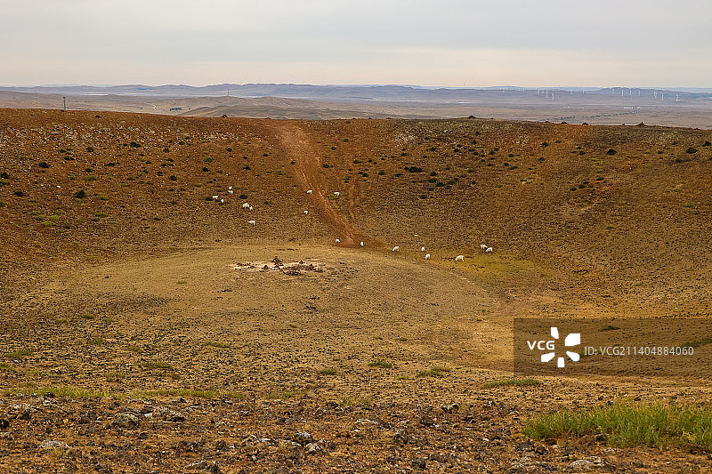 乌兰察布乌兰哈达火山地质公园图片素材