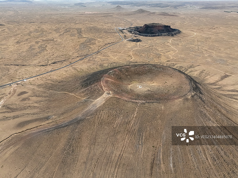 乌兰察布乌兰哈达火山地质公园图片素材