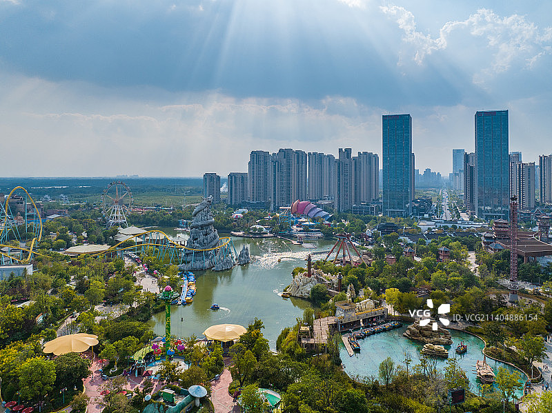 合肥融创乐园游乐场万达茂文旅城图片素材