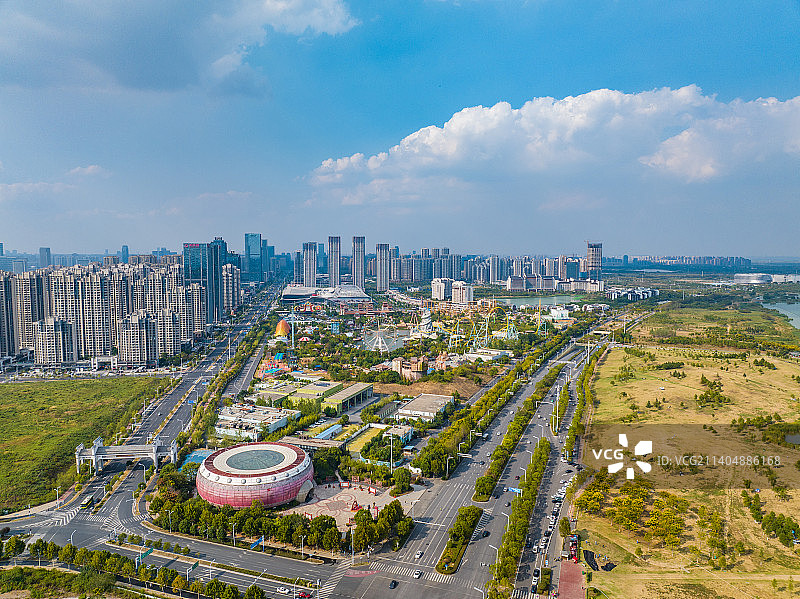 合肥融创乐园游乐场万达茂文旅城图片素材