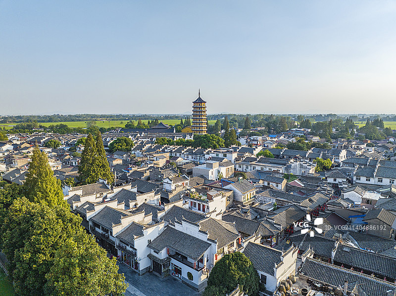 安徽合肥肥西三河古镇景区风光图片素材