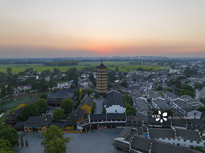 安徽合肥肥西三河古镇景区风光图片素材