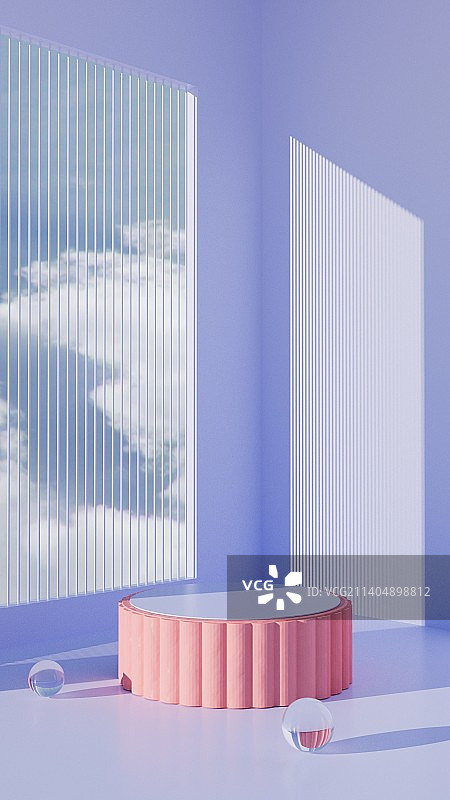 iDSTORE-3D电商场景元宇宙数字艺术产品展示背景图片素材