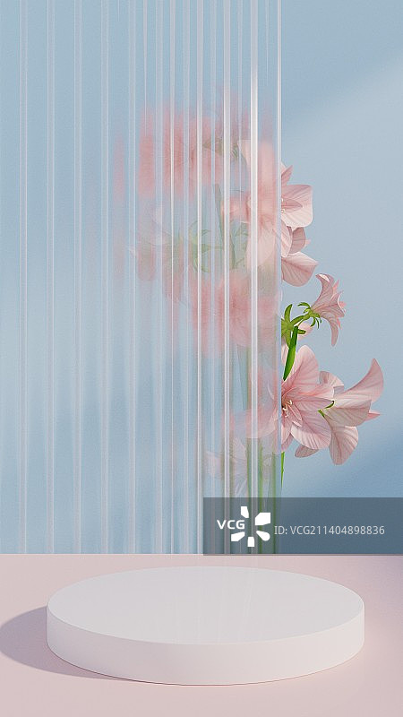 iDSTORE-3D电商场景元宇宙数字艺术产品展示背景图片素材