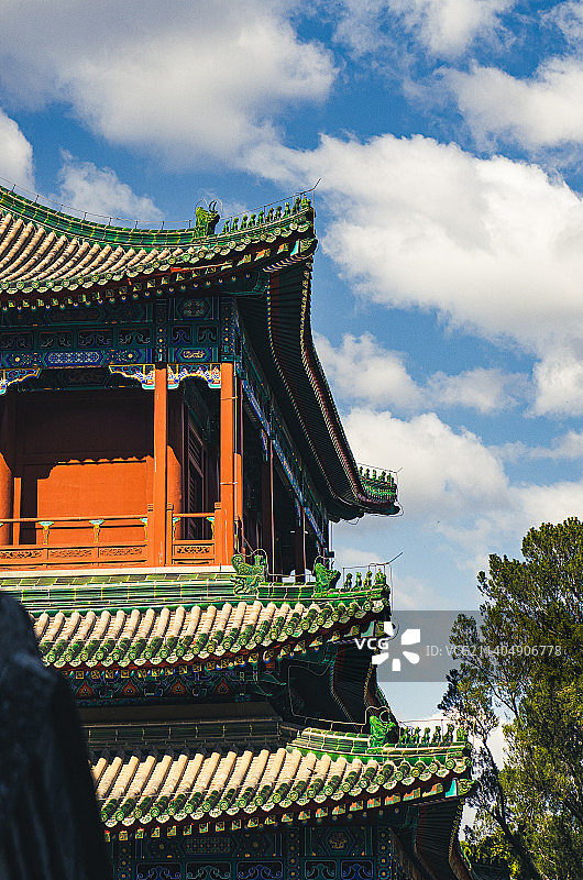 戒台寺楼阁图片素材