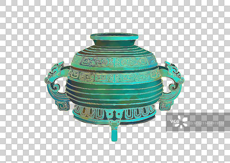 山东博物馆文物免抠颂簋图片素材