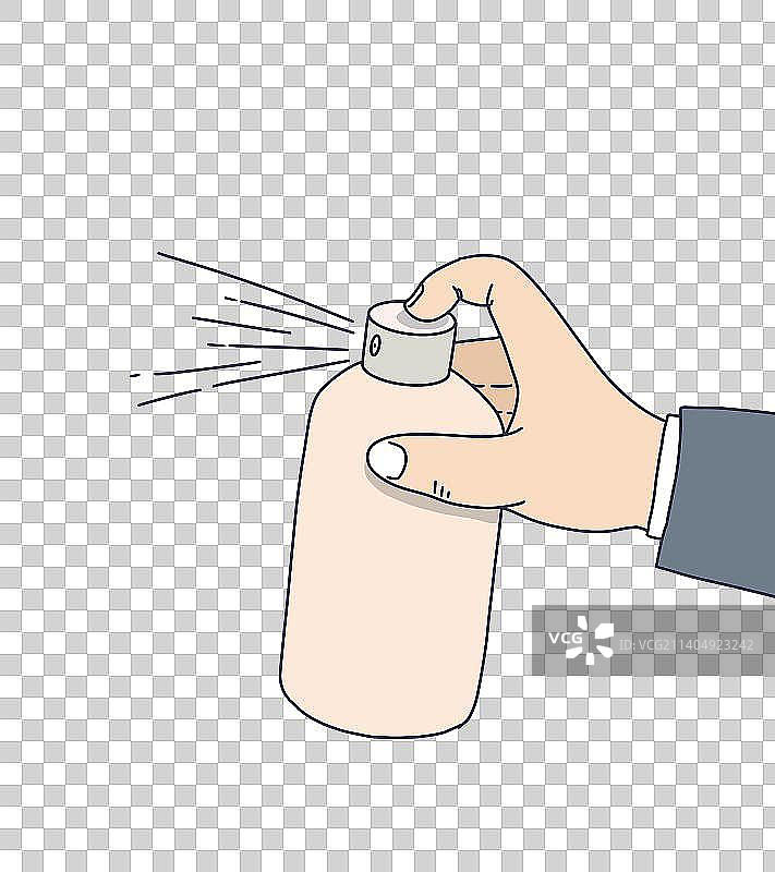 元素：喷雾剂图片素材