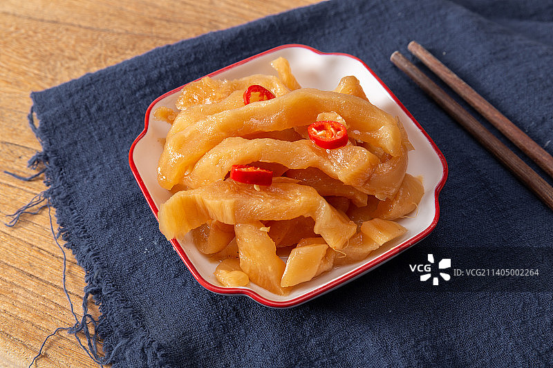 杭州萧山特色咸菜：萧山萝卜条图片素材