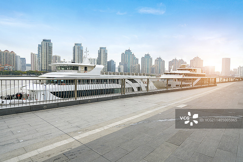 上海游艇码头图片素材