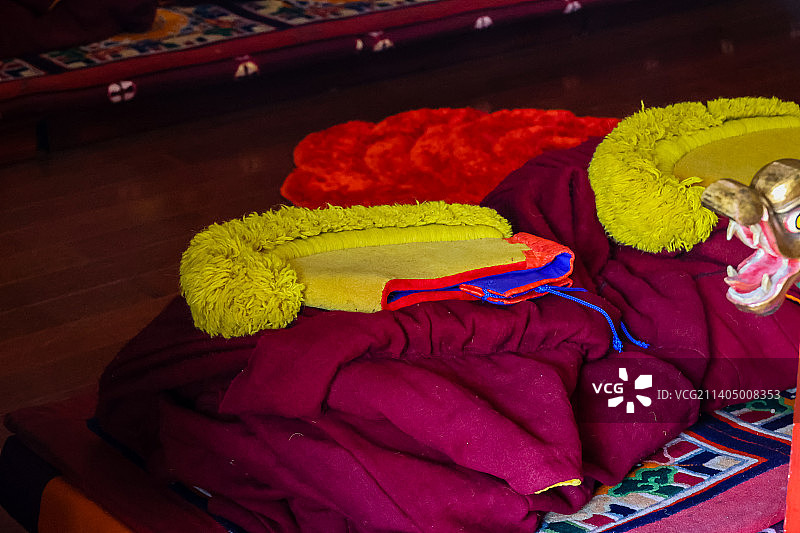 山西五台山十方堂建筑风光图片素材