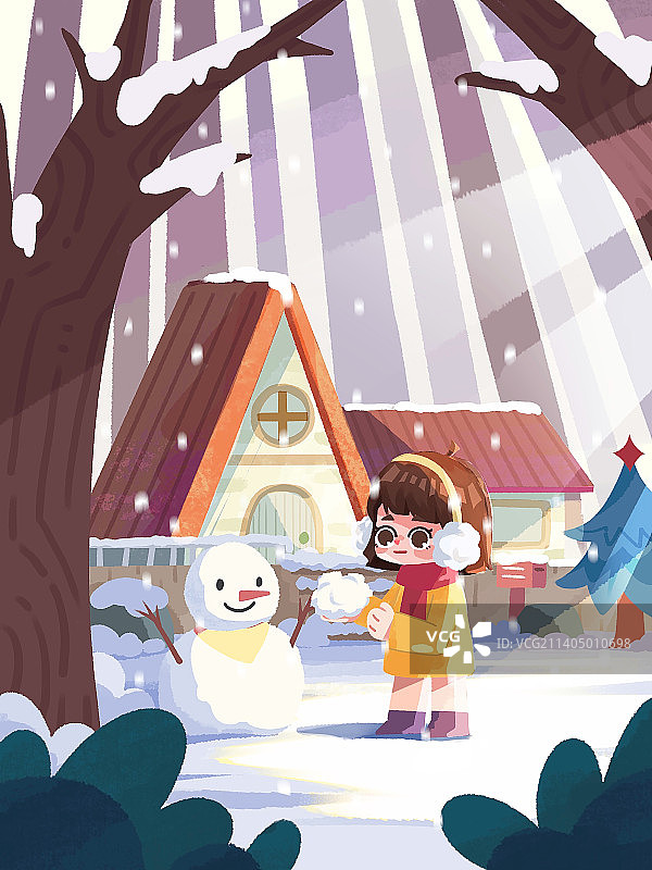 冬季节气图片素材