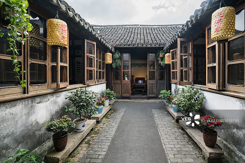 苏州周庄古镇图片素材