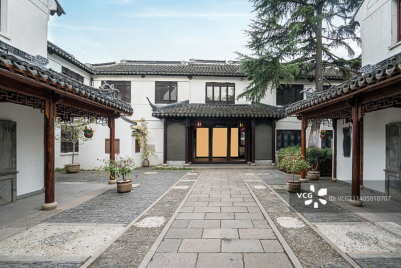 苏州周庄古镇图片素材