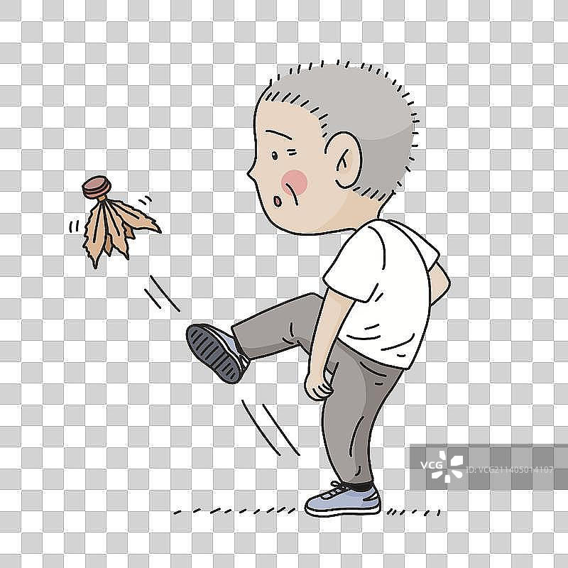 踢键子图片素材