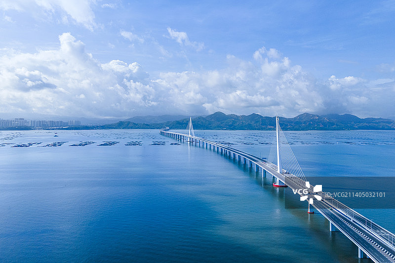深圳湾大桥图片素材