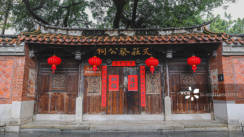 泉州祠堂图片素材