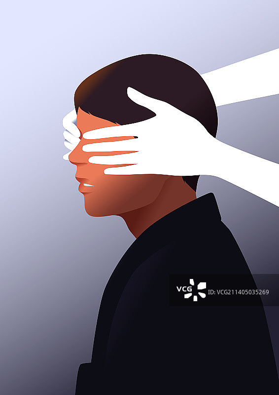 抑郁、心理健康、黑暗、人手、情感、遮挡的手图片素材