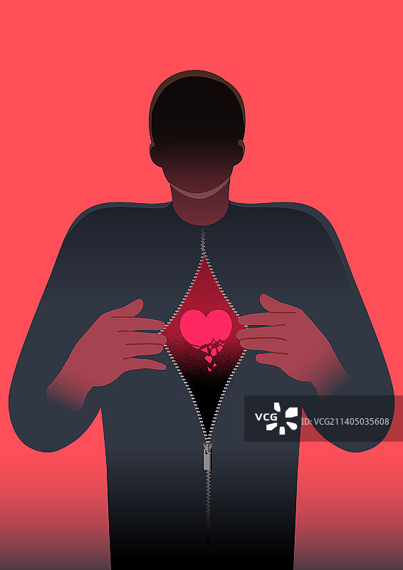 心理治疗、精神健康、抑郁、分离、想法、内心图片素材