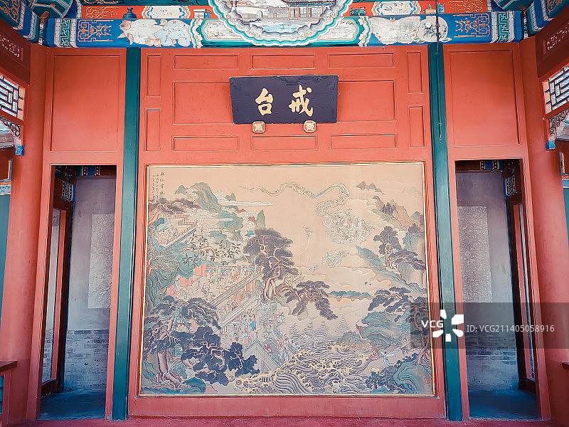 北京白云观图片素材