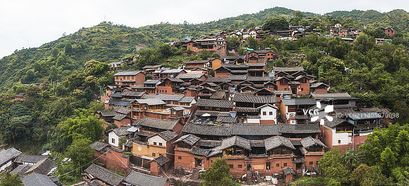 云南 大理 云龙县 诺邓古村景色图片素材