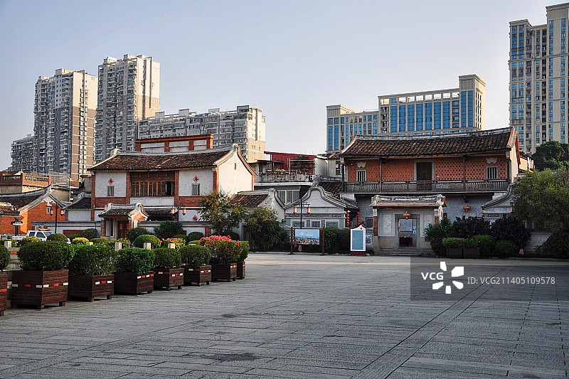 福建漳州古城民居图片素材