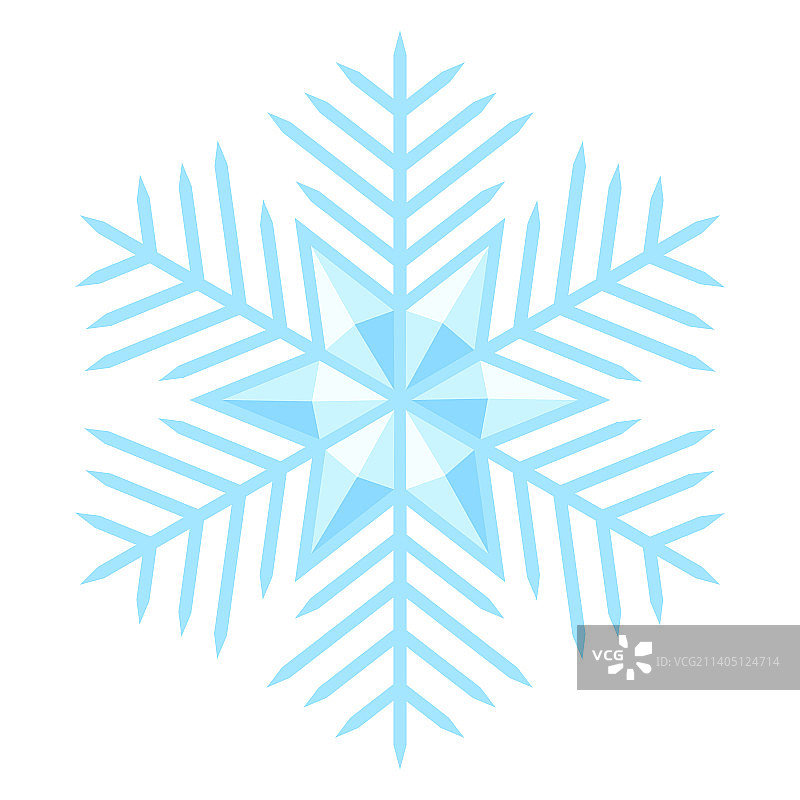 冬季雪花装饰图片素材