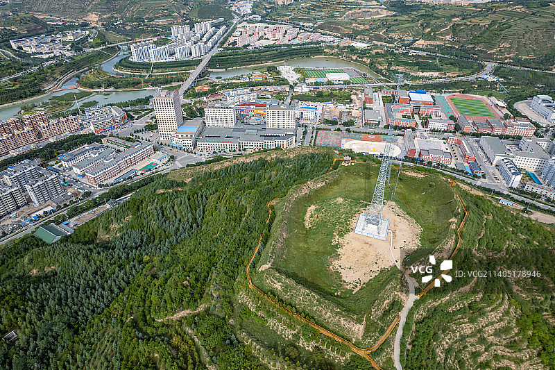 宁夏固原彭阳县城图片素材