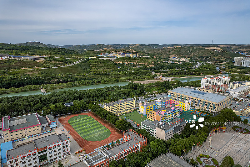 宁夏固原彭阳县城图片素材
