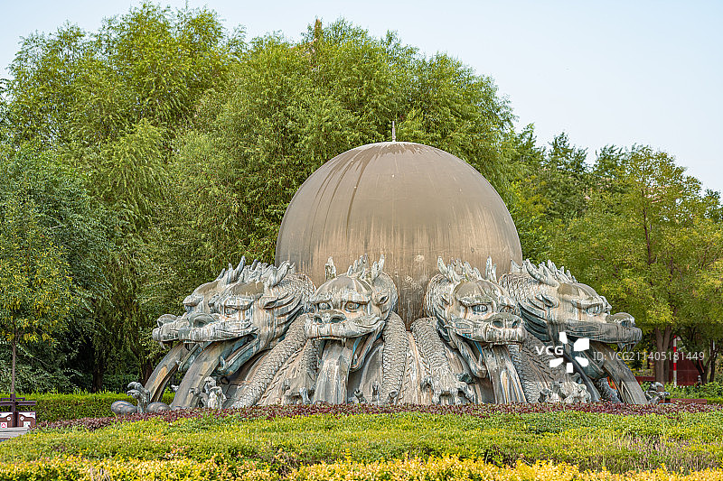 宁夏黄河青铜峡水利枢纽黄河大峡谷图片素材