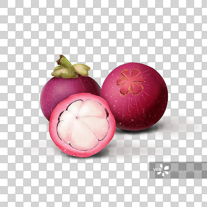 水果 西瓜 山竹 火龙果 杨桃 牛油果 蓝莓 柠檬 健康 新鲜 PNG 免抠图片素材