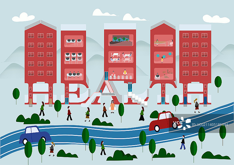 城市/字母设计图片素材