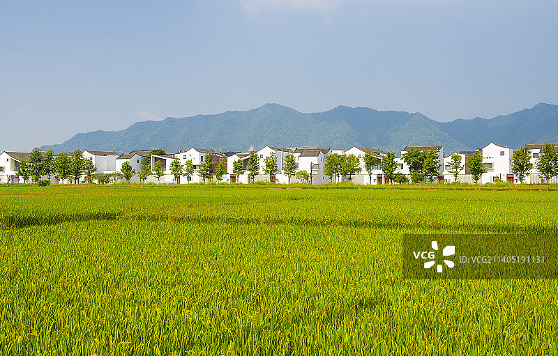 富阳东梓关村 中国浙江省杭州市富阳东梓关村 富阳风光 新农村图片素材