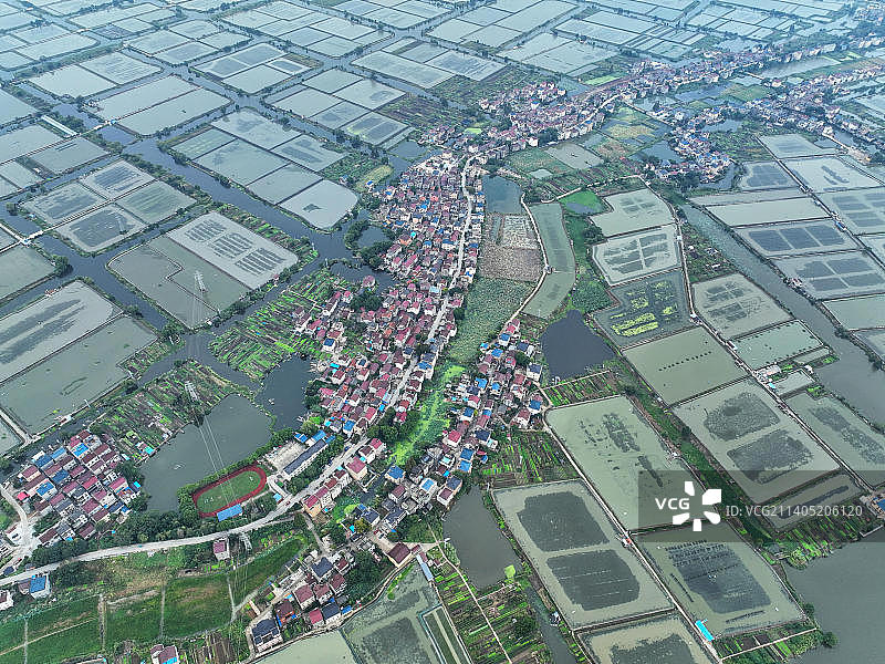 水乡似锦 秀丽如屏图片素材