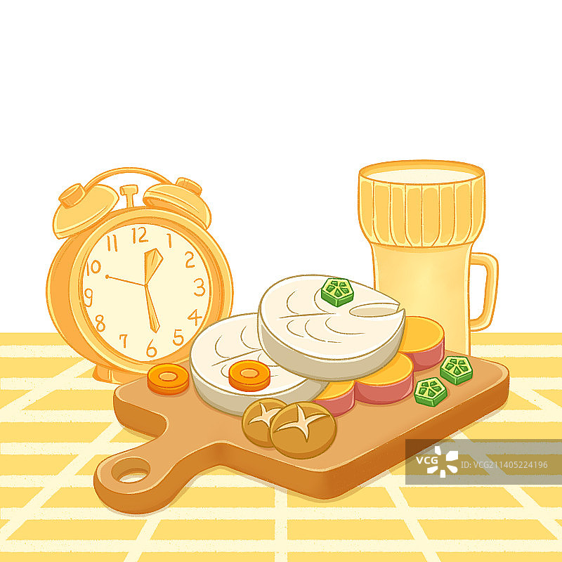 健康饮食鳕鱼排图片素材